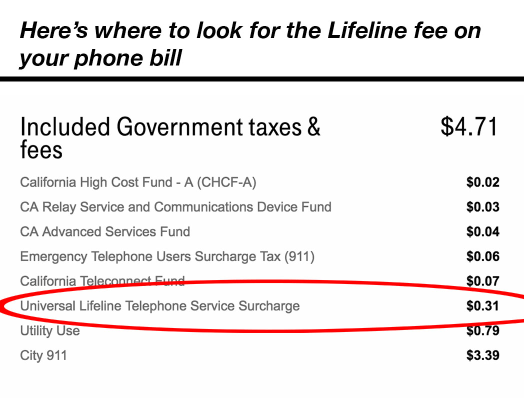 lifeline landline california